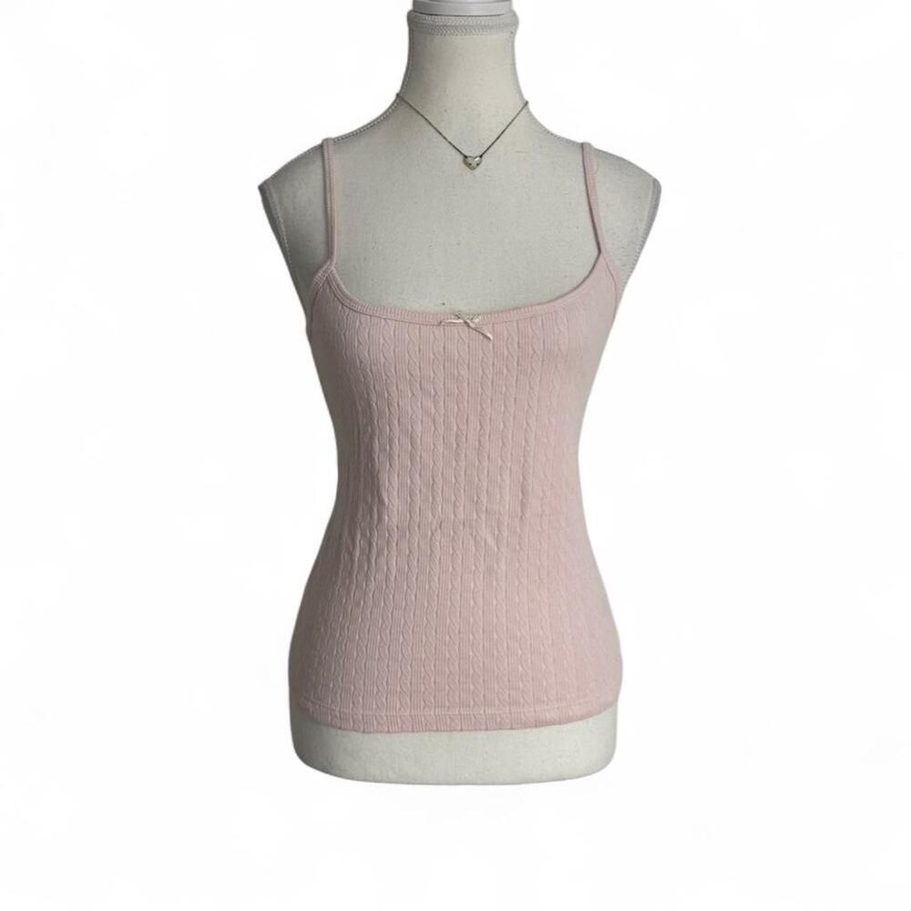 Ralph Lauren Pink cotton Cami Top Size Small Euro 2000s Polo Ralph Lauren Casual